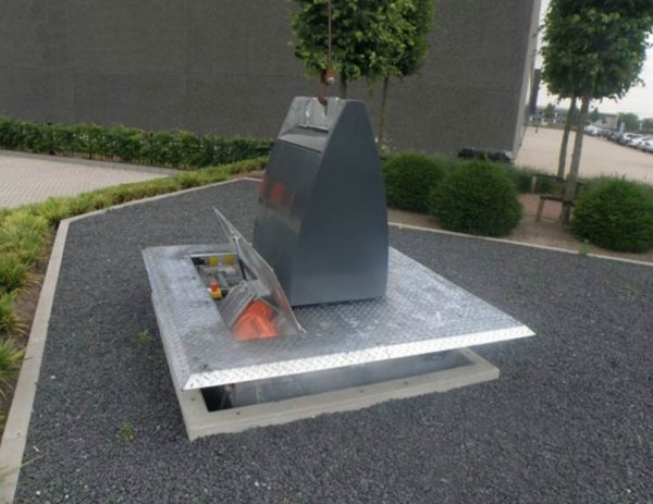 ADR S400 ondergrondse schroefpers voor ieder type zuil