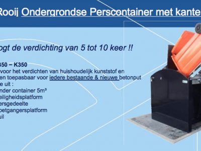 ADR K(S)350 ondergrondse (pers)container