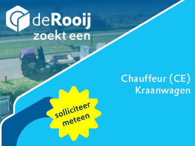 Chauffeur (CE) Kraanwagen